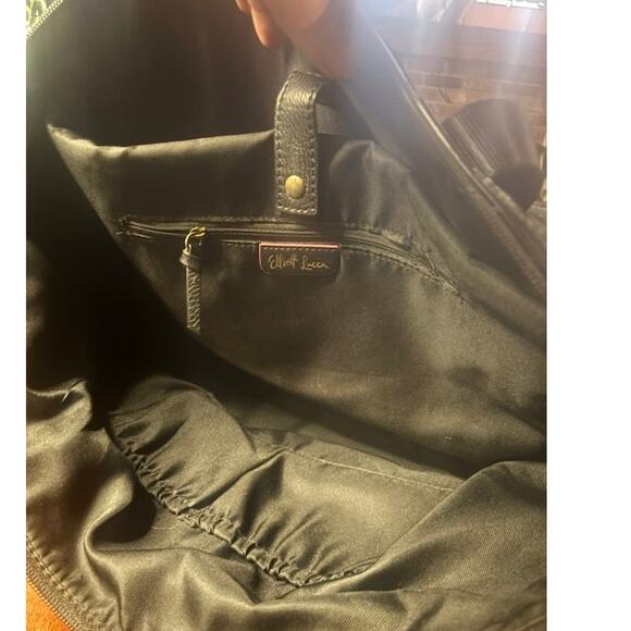 Elliott Lucca Olvera Neoprene Navy Blue Large Tote / Bag Laptop Compartment XL - Picture 3 of 9